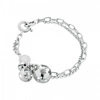 Pulsera Roberto Giannotti Mujer Chiama Angeli in Plata SFA31